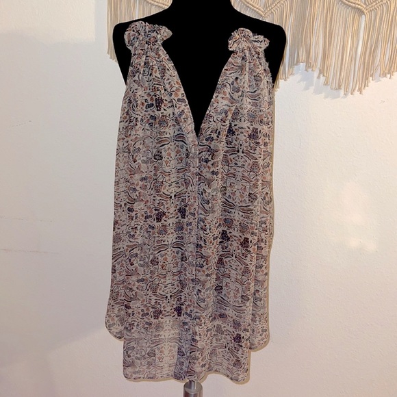 Isabel Marrant Silk Tunic Blouse Size 3 - Picture 7 of 14